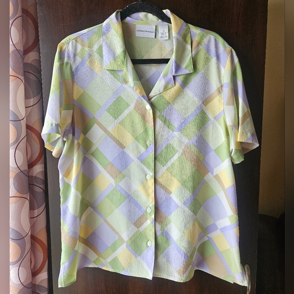 Alfred Dunner Tops - Alfred Dunner Light Pastel Blouse
